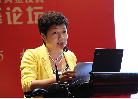 中國黃金協會副秘書長郎秋美