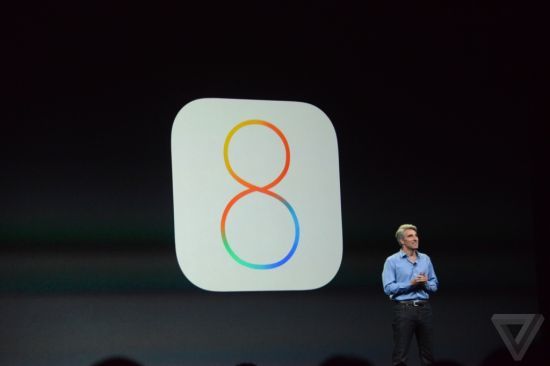蘋果公司最新一代移動操作系統ios 8