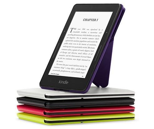 亞馬遜高階Kindle Voyage電子閱讀器。（圖：官網）
