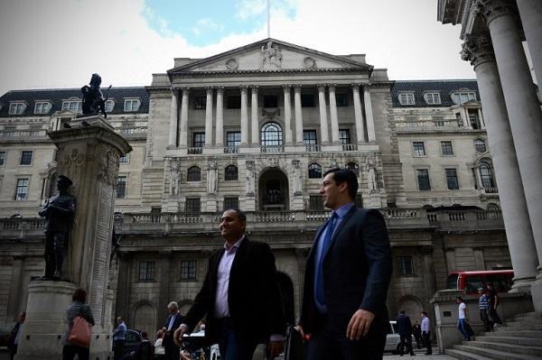 英國央行 (圖:AFP)