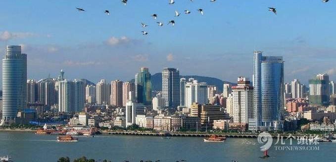1.廈門，8月平均房價22,494元/㎡，同比上年上漲11.91%。