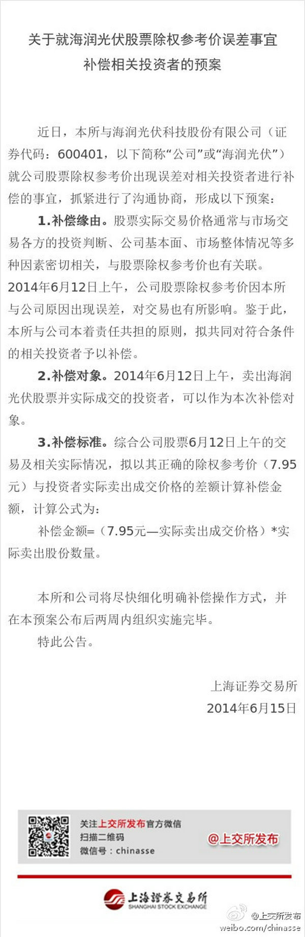 上交所微博