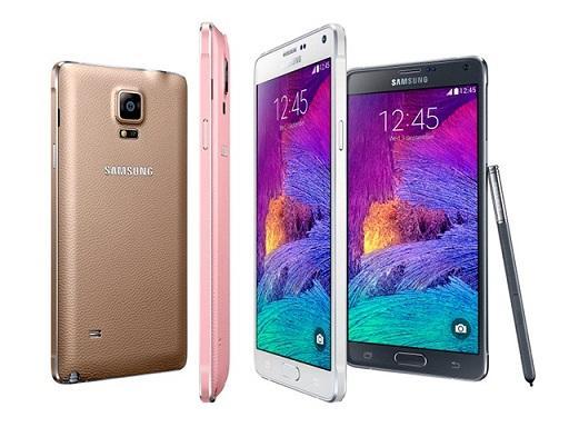 Galaxy Note 4。(圖:三星)