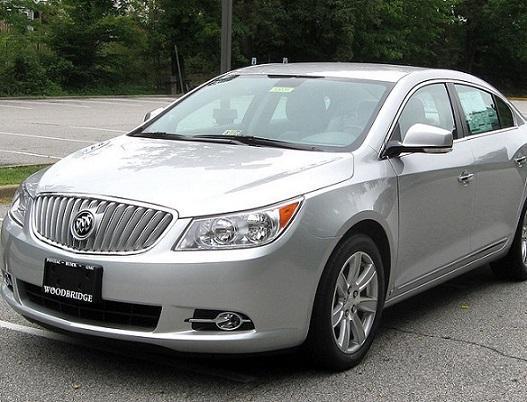 2010年出廠的別克LaCrosse。（圖：WIKI）