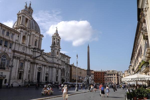 羅馬納沃納廣場(Piazza Navona) (圖:AFP)