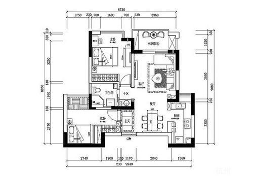 5萬強悍裝修80平小屋