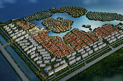 翠金湖美墅島