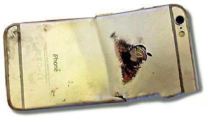 iphone 6自燃彎曲 神舟手機稱其“仍不爭氣”