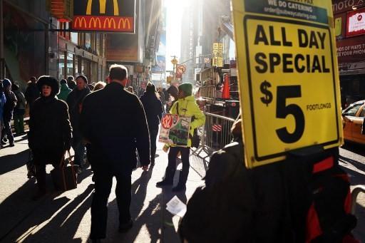 美國經濟好得很？      (圖:AFP)