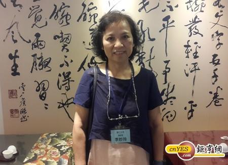 里仁總經理李妙玲。(圖：鉅亨網記者王莞甯攝)