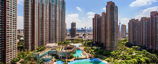 (上圖:南京世茂外灘新城項目實景圖)