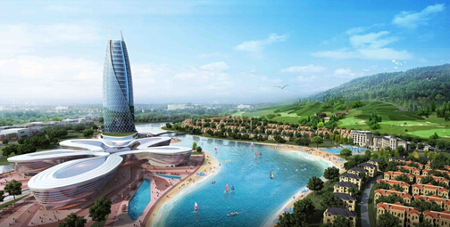 (上圖:江陰世茂御龍灣規劃建設長三角一站式全家庭棲居基地)