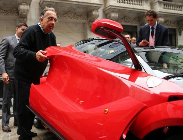 飛雅特執行長 Sergio Marchionne。該公司甫於10月13日在紐約證交所上市交易