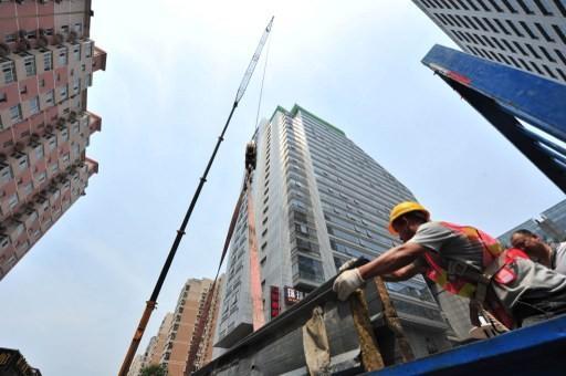 中國房地產市場榮景不再    (圖:AFP)