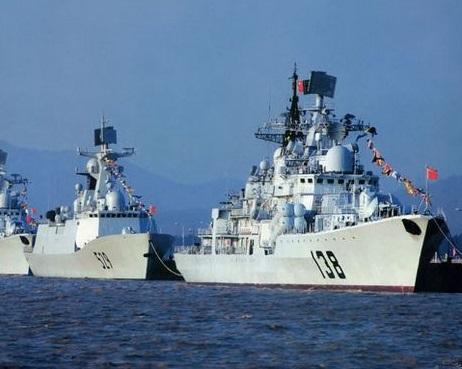 中國軍艦。（圖：網路）