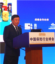 對外經濟貿易大學保險學院院長孫健出席峰會
