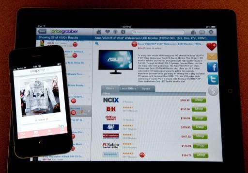 IBM將銷售安裝企業用軟體的iPhone與iPad    (圖:AFP)