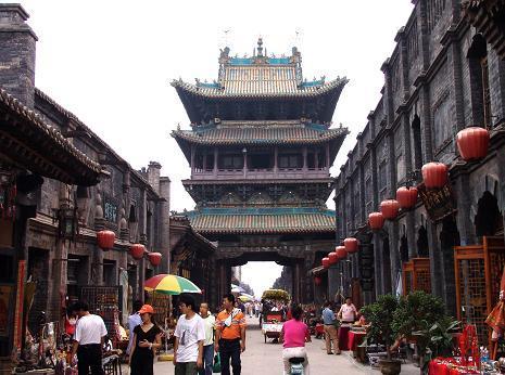 中國著名的平遙南大街。（圖：網路）
