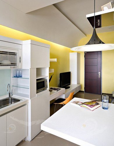 90后絞盡腦汁裝17平小窩 小戶型做出兩室兩廳