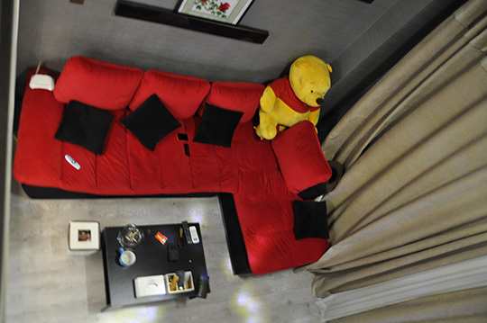 從二層俯視一層的感覺。