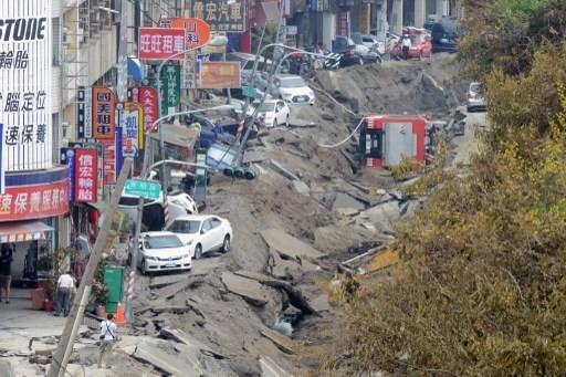 全國下半旗3天 全力救災    (圖:AFP)