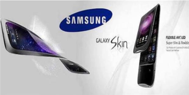 三星2011年的Galaxy Skin原型，到現在都還沒上市。(圖：擷取自Youtube)