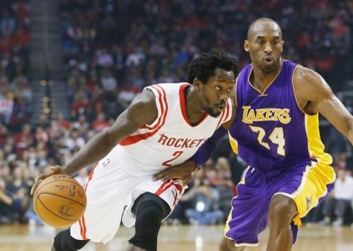 湖人98:92擊落火箭 客場2連勝 Kobe進帳29分      (圖:AFP)