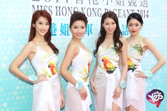 港姐16強泳裝新亮相 （圖片來源：Yes娛樂）