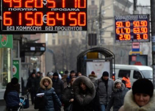 俄羅斯經濟大幅萎縮 預估明年衰退0.8%~4%      (圖:AFP)