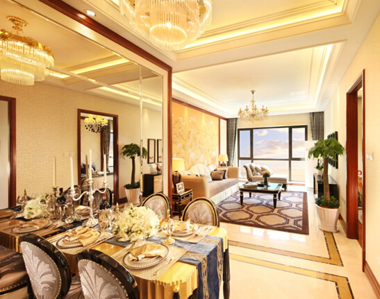 泰禾•1號公館新古典主義奢裝樣板間