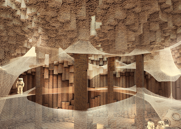 移民火星就住這里 火星居住專用蜂巢型洞穴