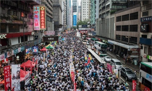 香港對抗強加的“虛假”民主制度 最終將沒有民主