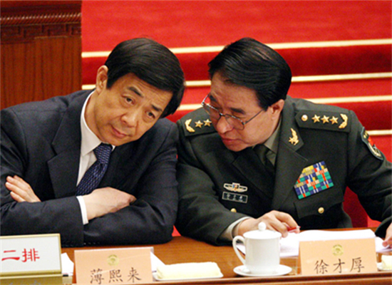 薄熙來與徐才厚