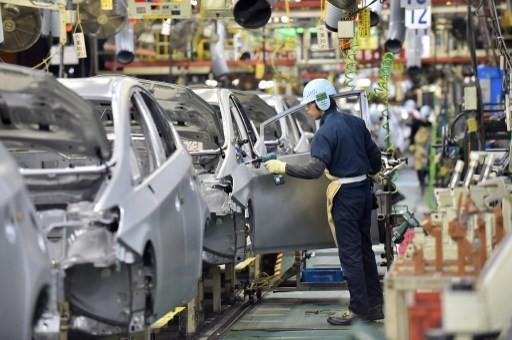 日本11月份工業生產意外下降0.6%      (圖:AFP)