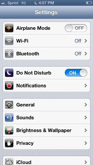 蘋果勿擾模式的排程停在12月31日結束的時間點。