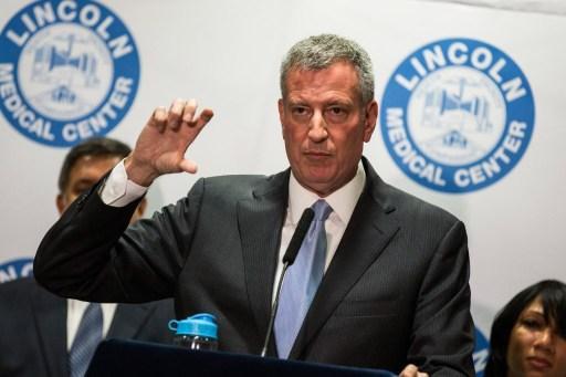 紐約市長 Bill de Blasio (圖:AFP)