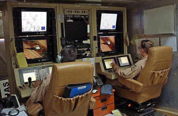 無人飛機的「駕駛艙」(圖取自維基百科)