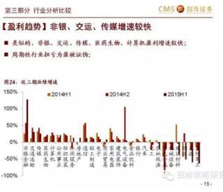 15年中報總結——盈利改善的幻滅