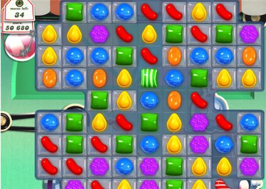 《糖果消消樂》(Candy Crush Saga)遊戲畫面。(圖：SlashGear)