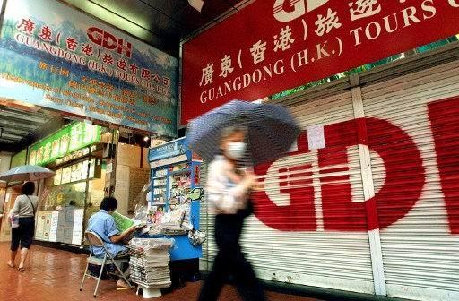 香港旅遊業正在蕭條      (圖:AFP)