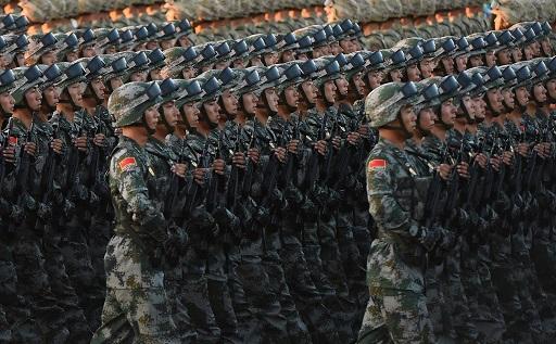 大陸國防支出未來5年預計年均成長7% (圖: AFP)