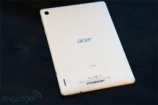 宏碁新平板電腦「Iconia A1」。(圖：engadget)