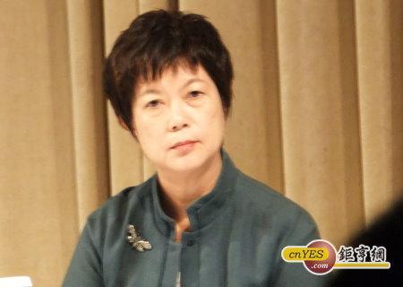 台積電財務長何麗梅說明第3季營運展望。(鉅亨網記者尹慧中攝)