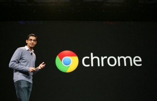 更新版 Chrome 瀏覽器 會自動統計閒置記憶體 並且釋放 使得裝置運作效能加速 (圖:AFP)