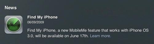 iOS設備的Find my iPhone