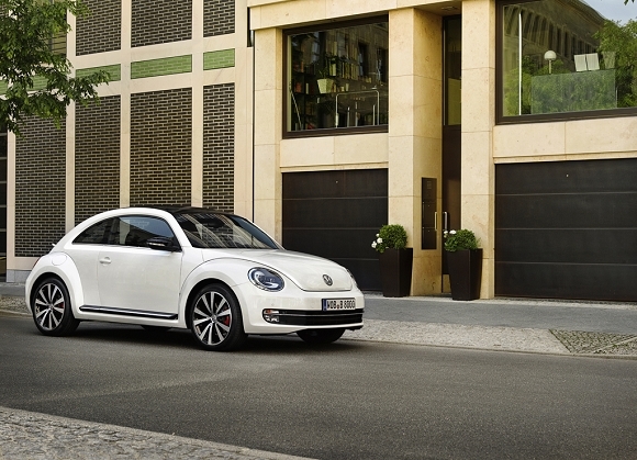 全新金龜車Beetle：白色小檔 (圖片來源: :Volkswagen)