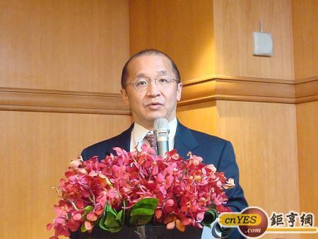 華邦電總經理詹東義表示，華邦電專注的利基型記憶體(Specialty DRAM)呈現緩漲走勢。(鉅亨網記者黃佩珊攝)