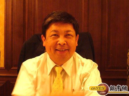 威剛董事長陳立白今日表示，DRAM今年從頭香到尾。(鉅亨網記者黃佩珊攝)