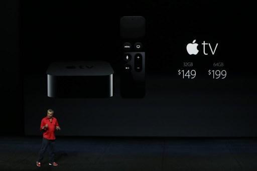 蘋果新一代智慧電視 Apple TV 新增許多功能 (圖:AFP)