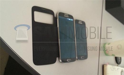 據傳係Galaxy S4 mini的間諜照。(圖：The Verge)